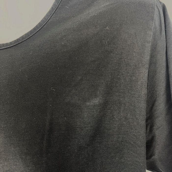 エルメス HERMES Tシャツ 馬車刺繍 半袖 薄手 カジュアル ブラック 黒