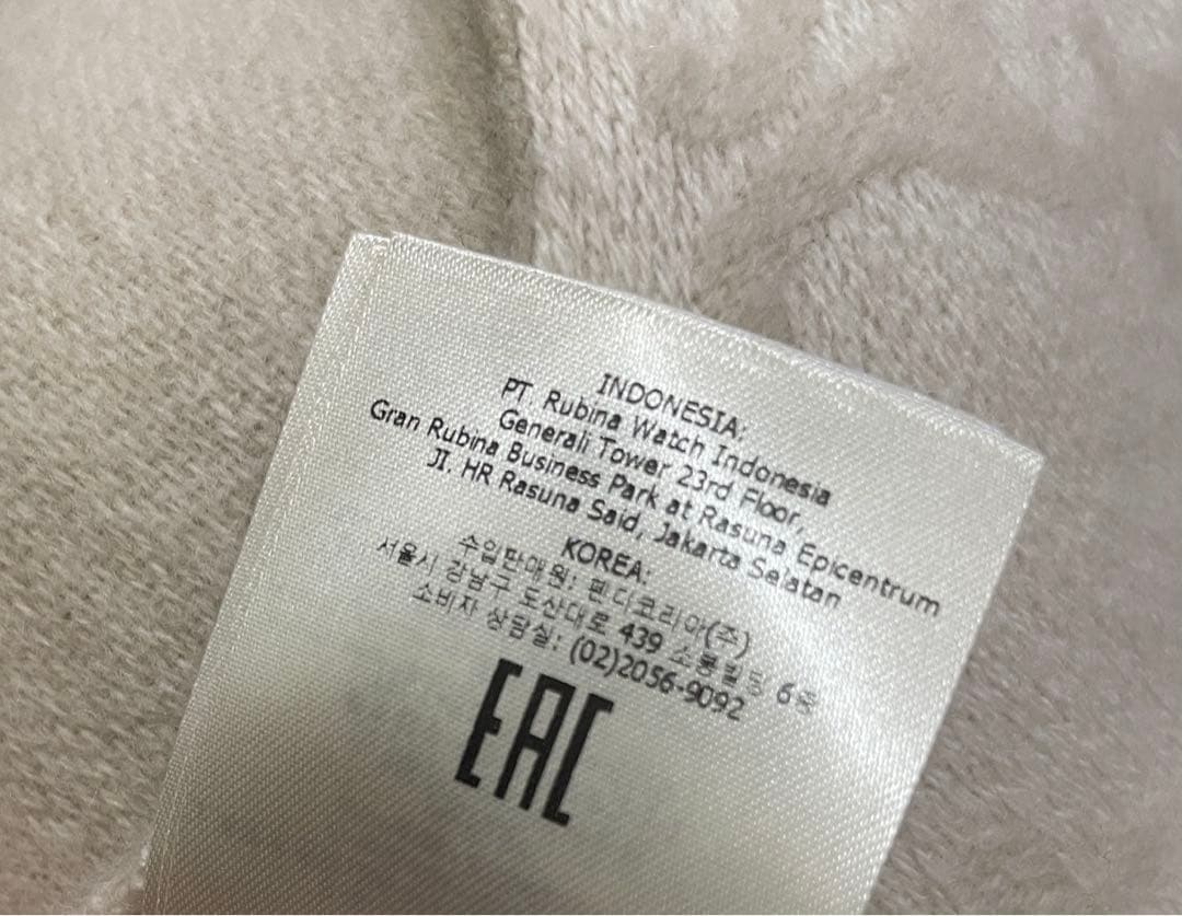 フェンディ　ポンチョ　ストール　コート　ショール　ウールカシミア