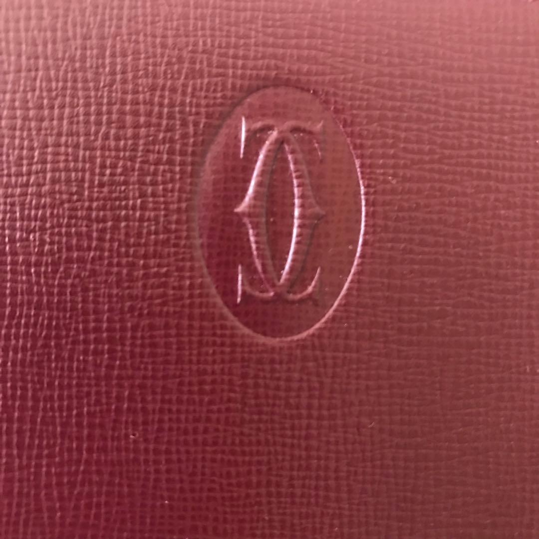 【綺麗です☆】カルティエ　マストライン　イタリア製　クラッチバッグ　ユニセックス