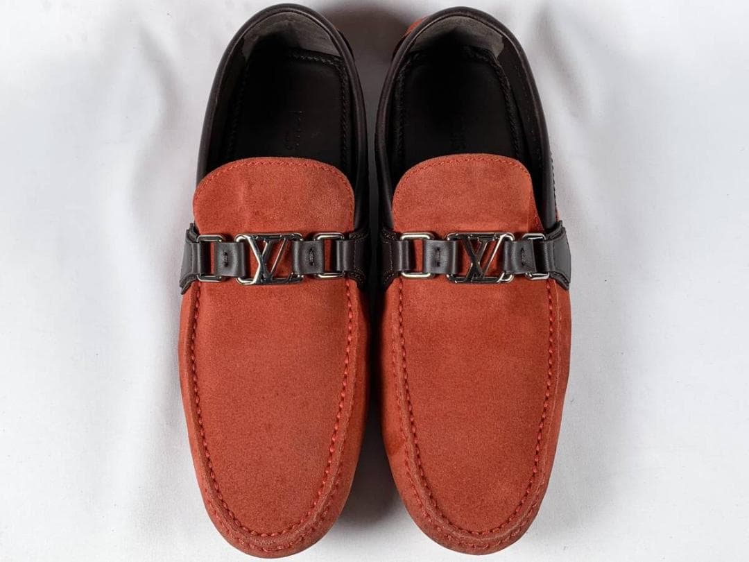 【正規品】極美品 ルイヴィトン ホッケンハイム ドライビングシューズ 7 1/2