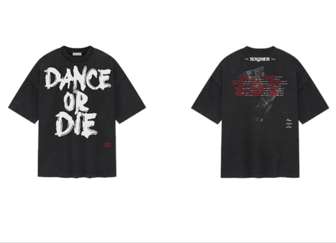 レディー・ガガ　コンサート　Tシャツ　XLサイズ