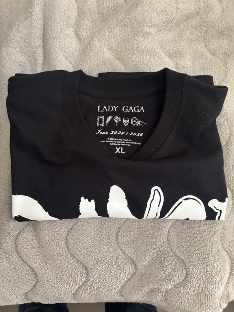 レディー・ガガ　コンサート　Tシャツ　XLサイズ