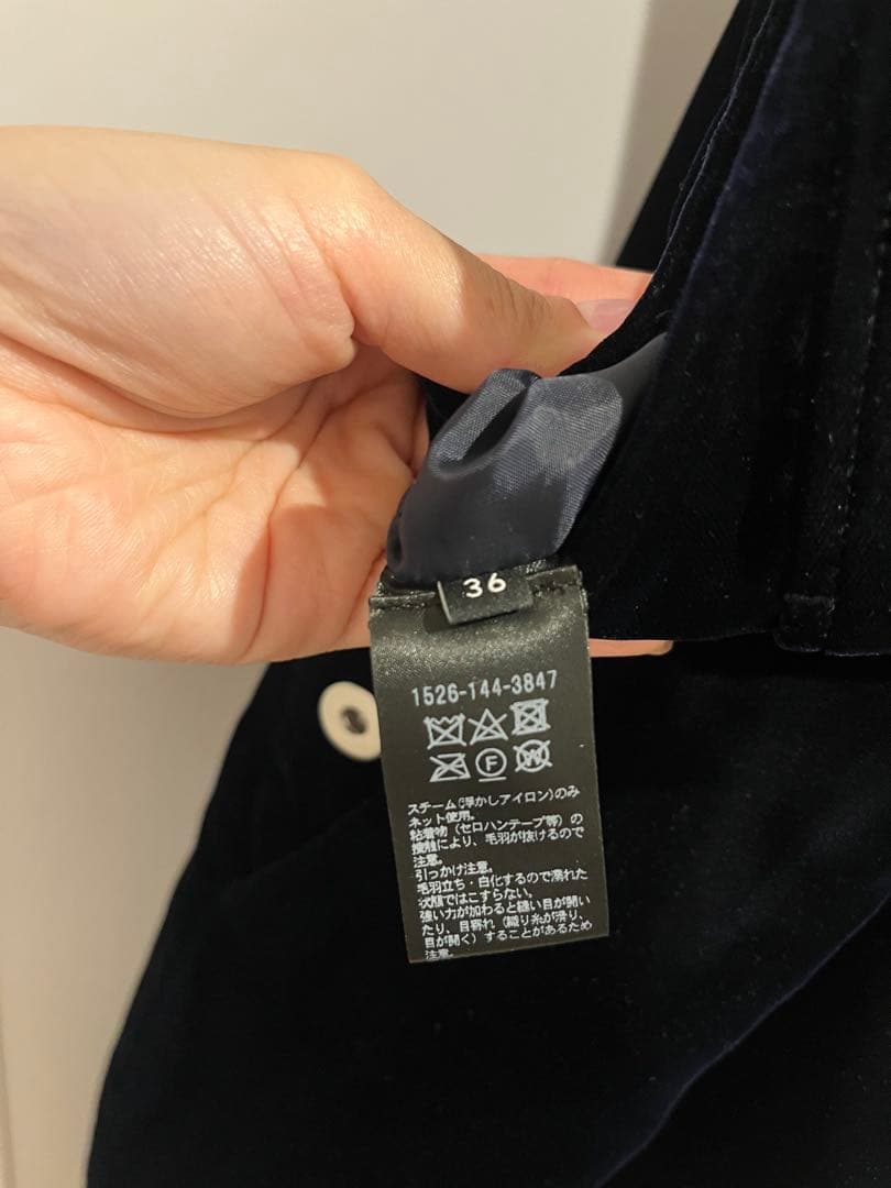 ベルベット オーバーオール