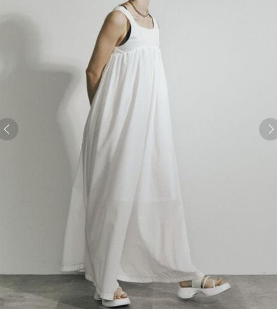 美品　UN3D.　アンスリード　ボリュームギャザーオールインワン　36　ブラック