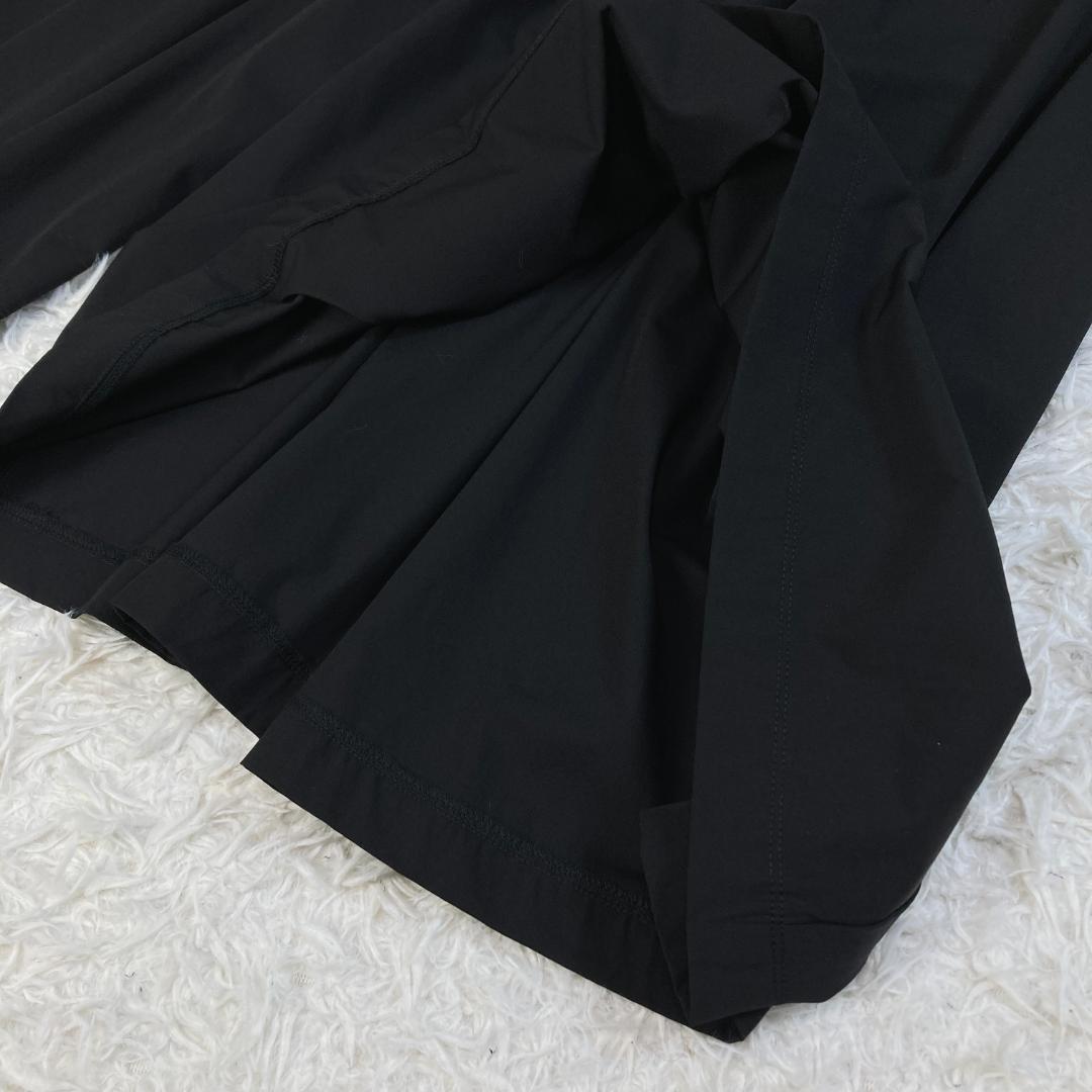 美品　UN3D.　アンスリード　ボリュームギャザーオールインワン　36　ブラック