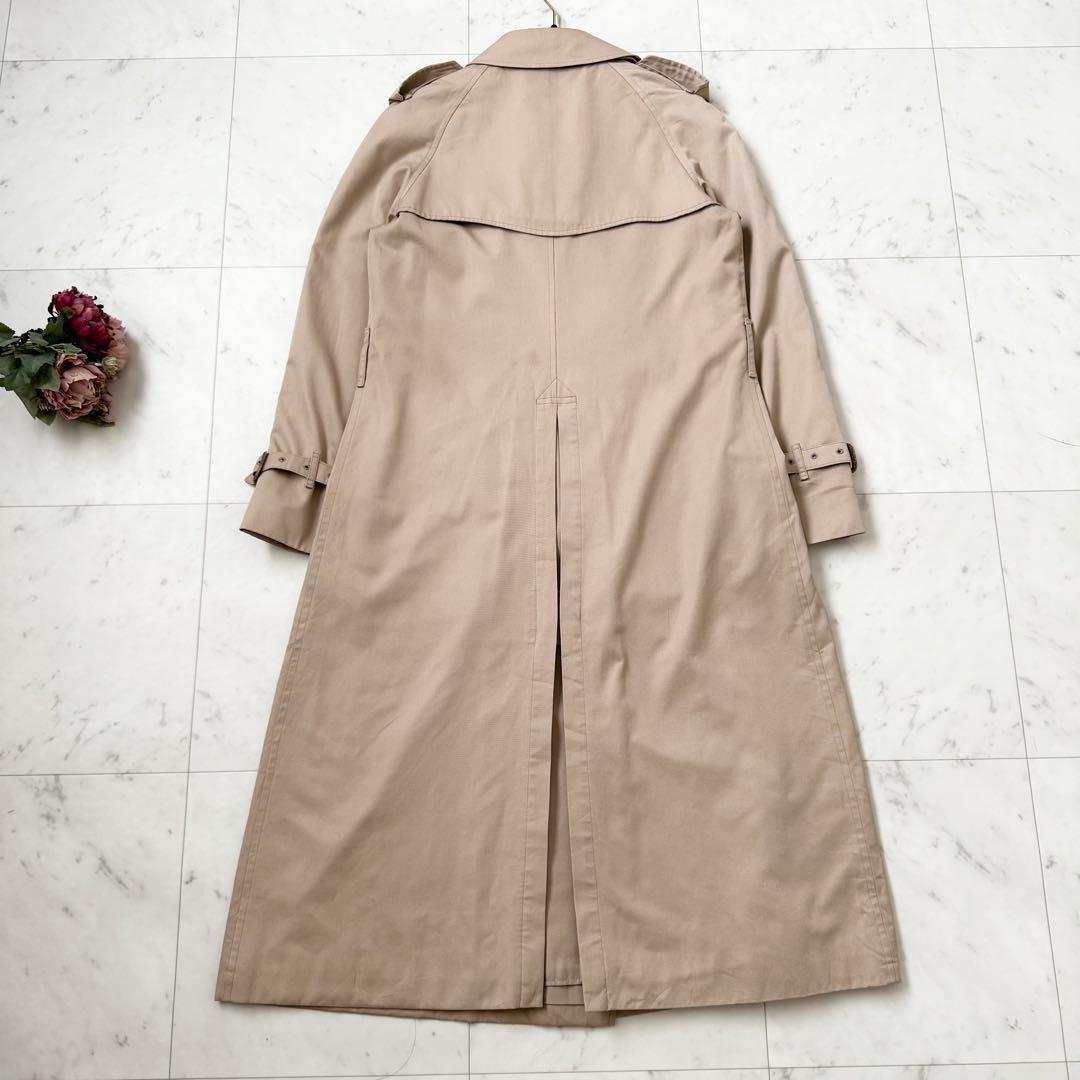 マキシ丈❤️バーバリーズ　トレンチコート　ノバチェック　ベルト　大きいサイズ