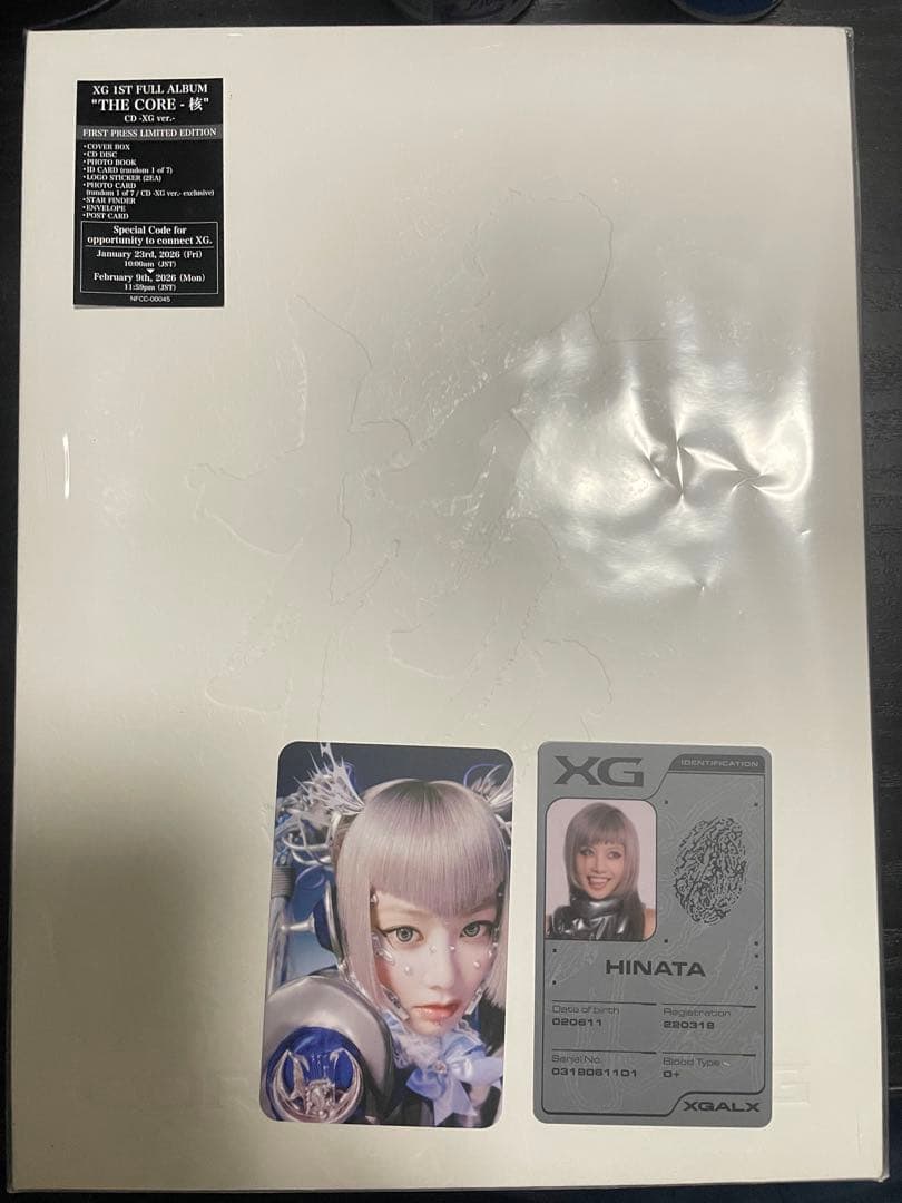 XG ver アルバム　HINATAトレカセット