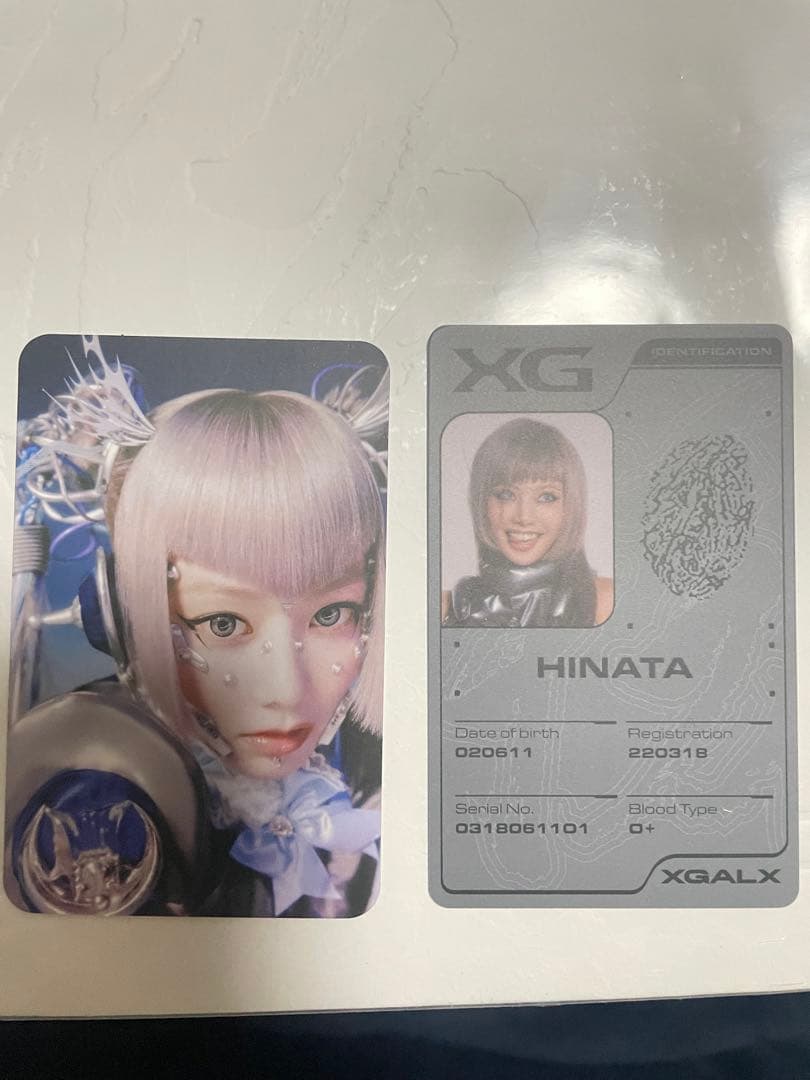 XG ver アルバム　HINATAトレカセット