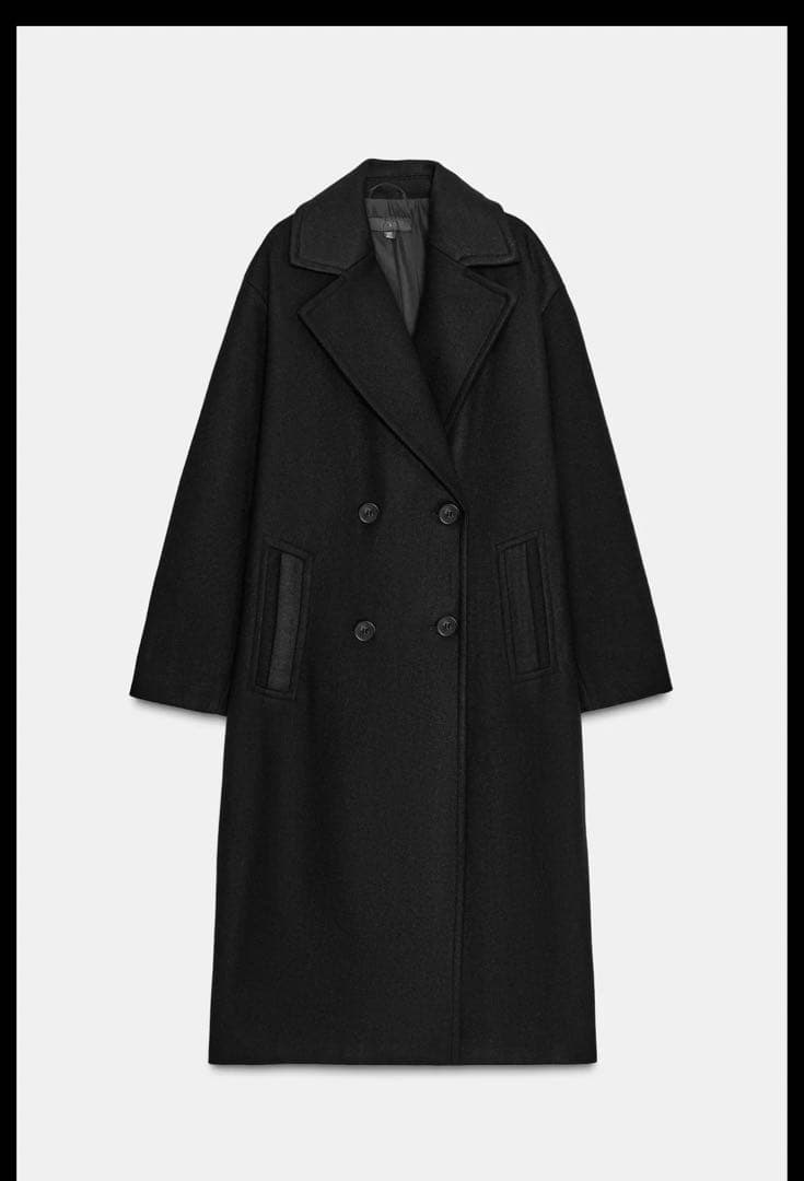 ZARA ソフトオーバーサイズコート