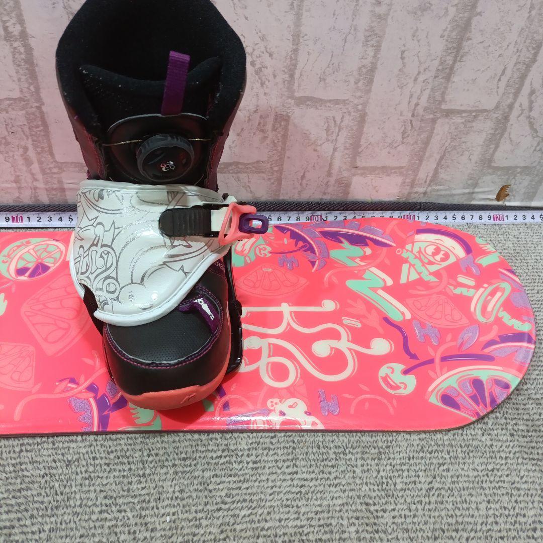 メンテ済■k2-100cm■ブーツ19.5～21cm■キッズ ジュニア 子