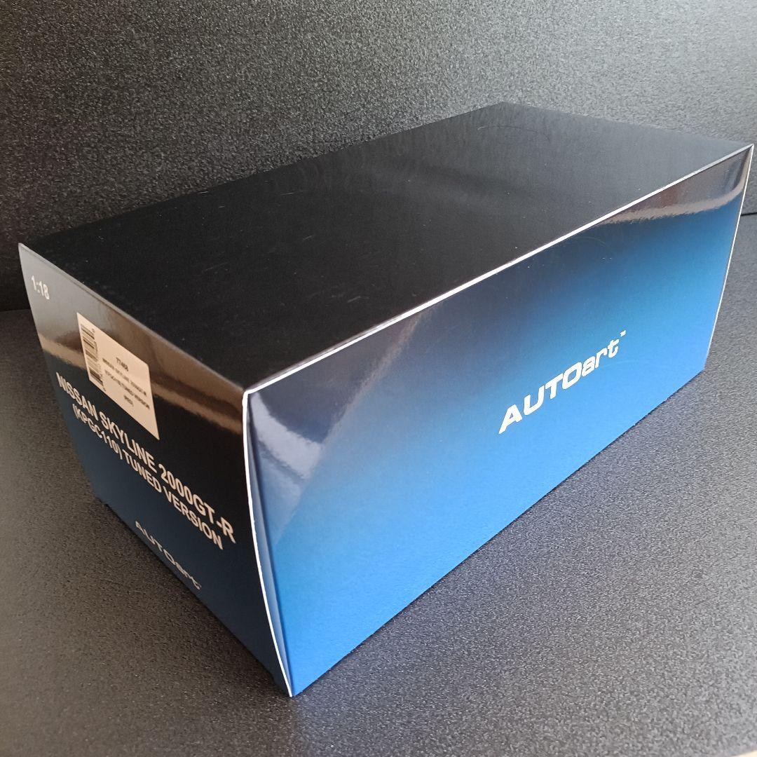 1/18 オートアート スカイライン GT-R チューンドバージョンレッド