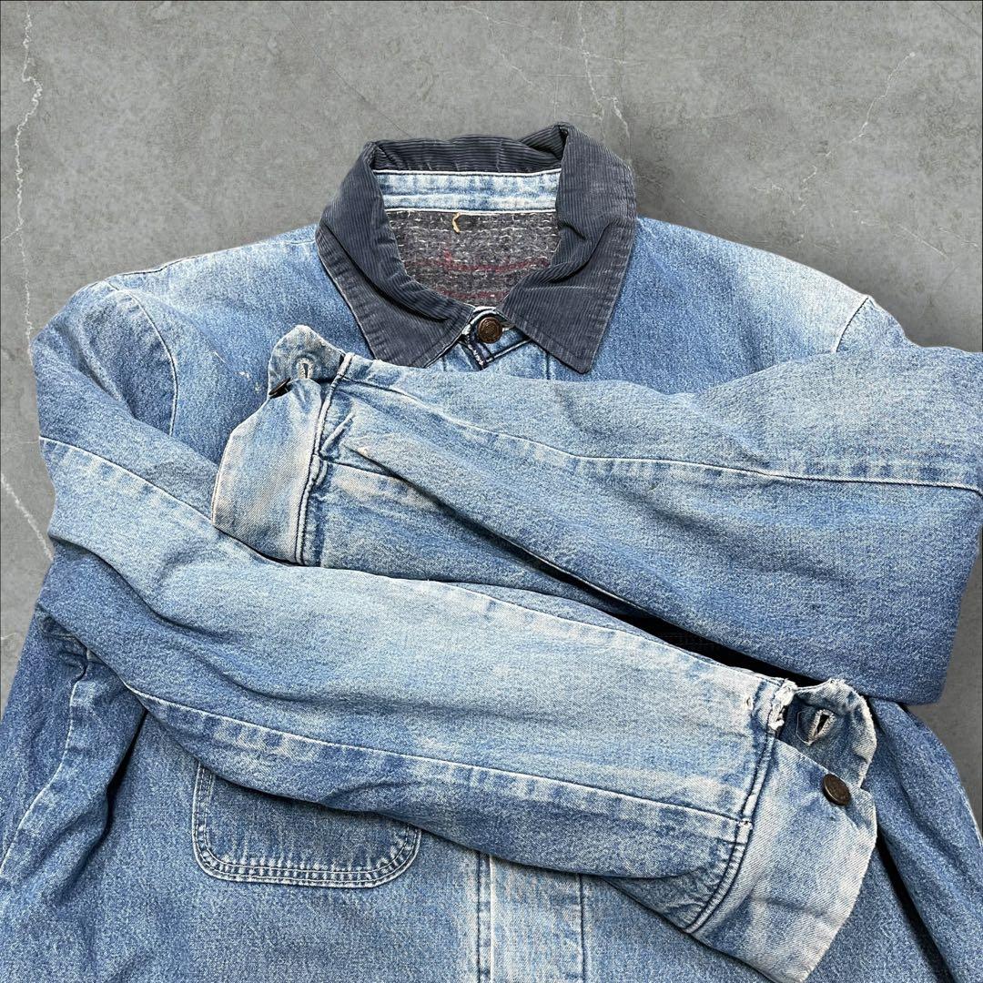 70s 80s ビンテージ ブランケット カバーオール 襤褸 ボロ