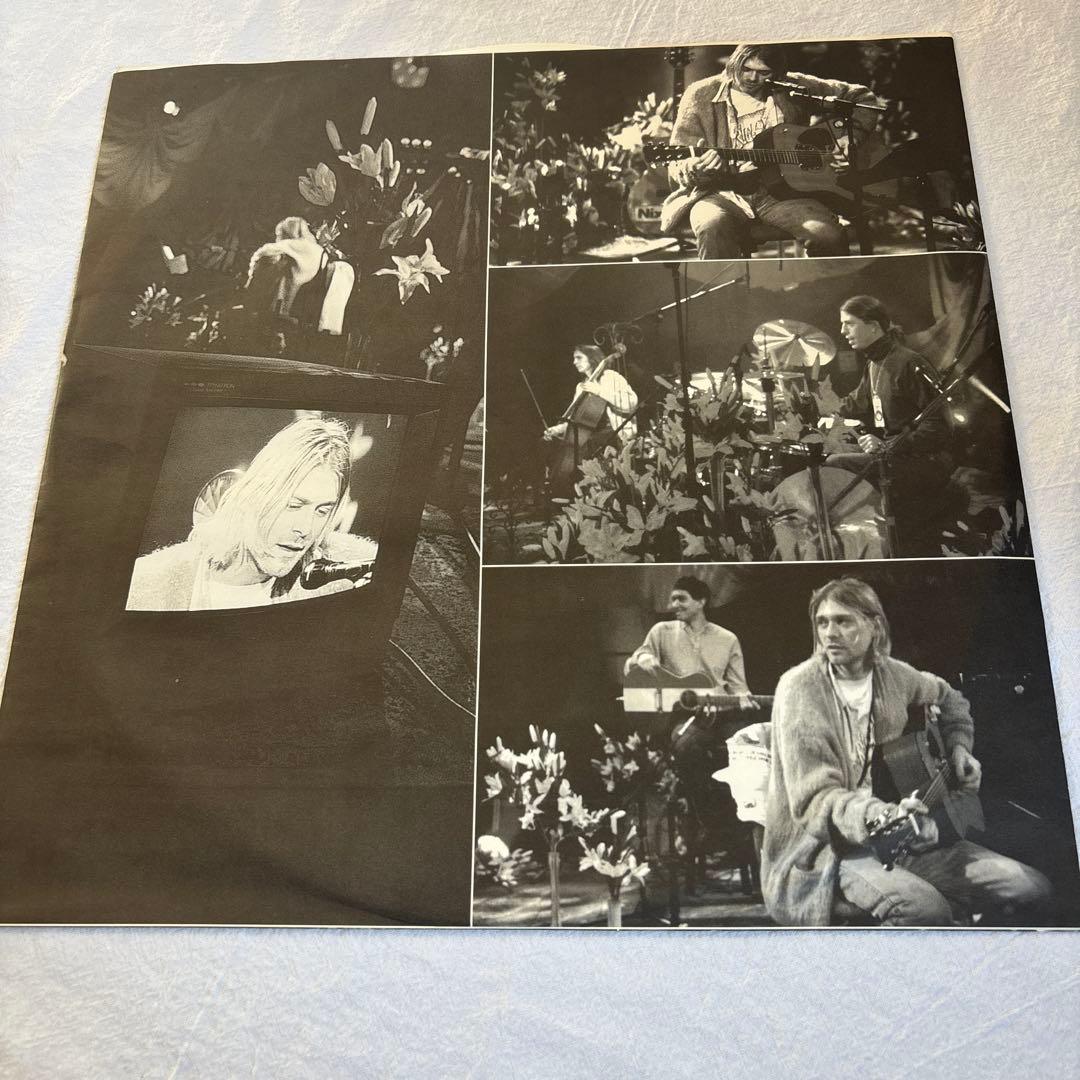 NIRVANA UNPLUGGED IN NEW YORK アナログレコード白盤