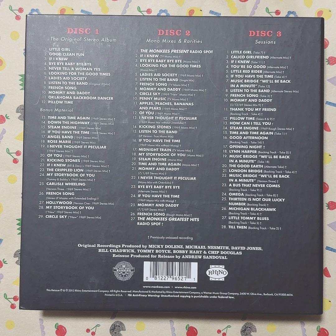 モンキーズ『プレゼント　デラックスエディション』限定版輸入3CD