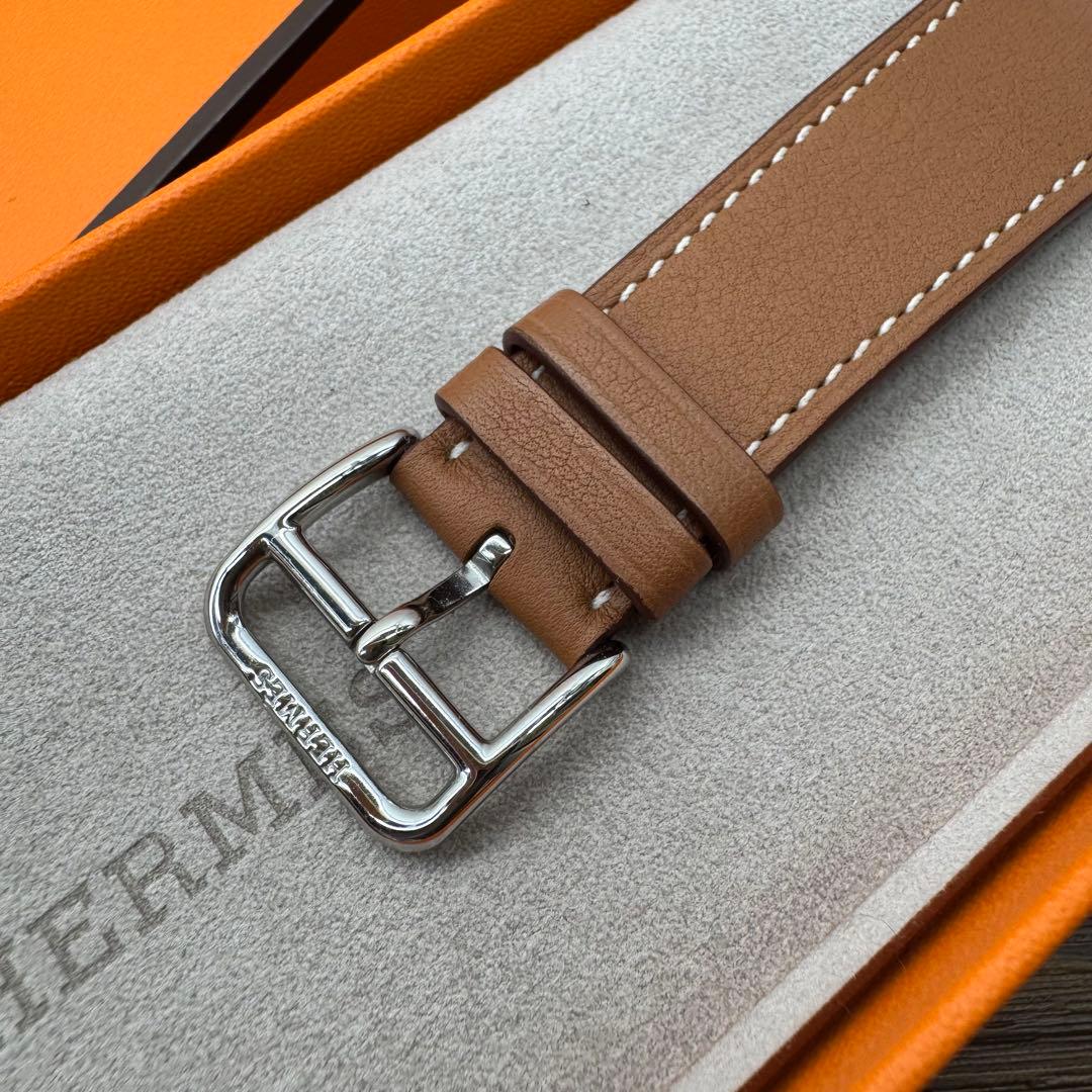 2414 Apple Watch エルメス　ゴールド　HERMES レザー