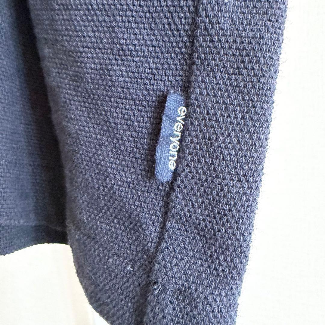 everyone 鹿の子ポロシャツ