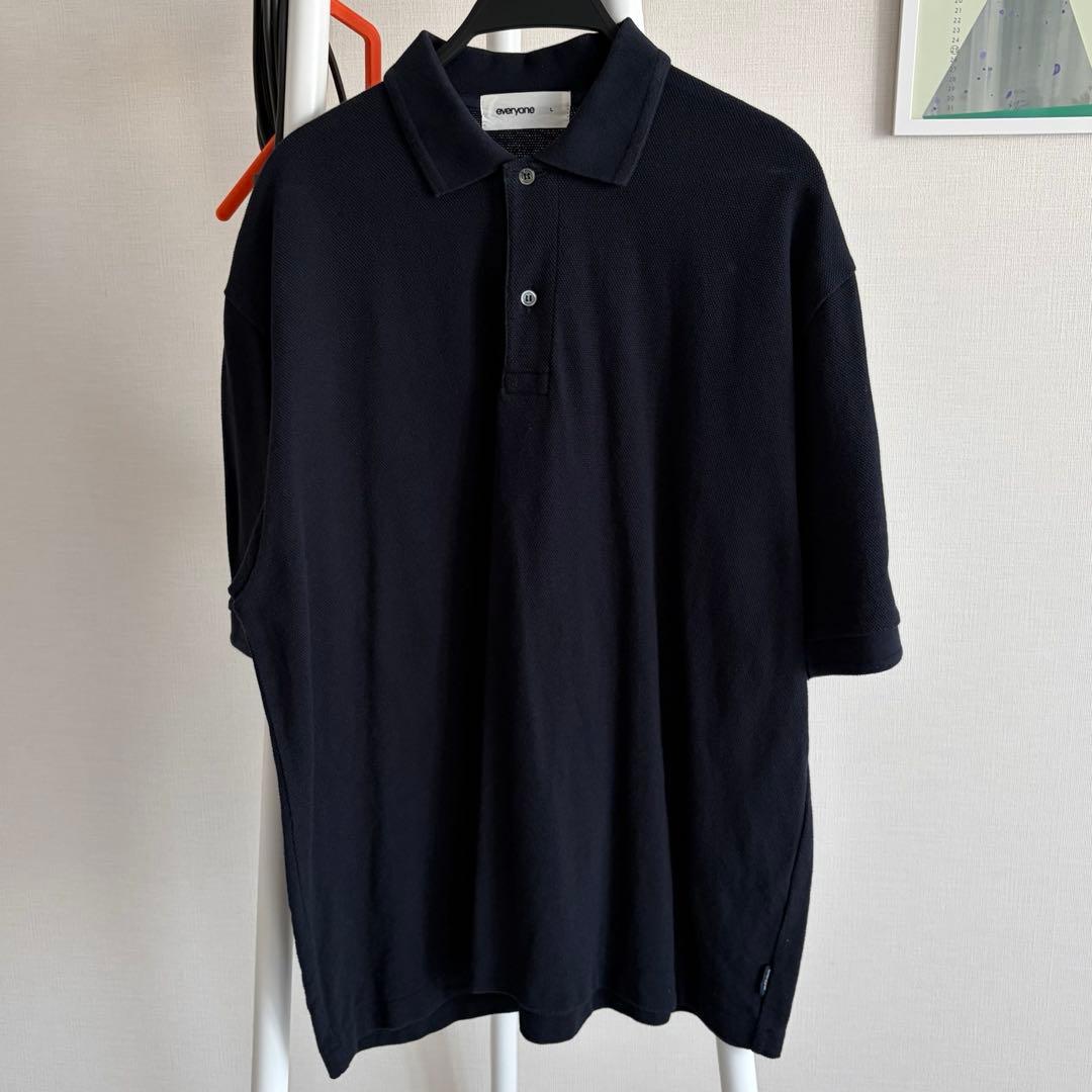 everyone 鹿の子ポロシャツ