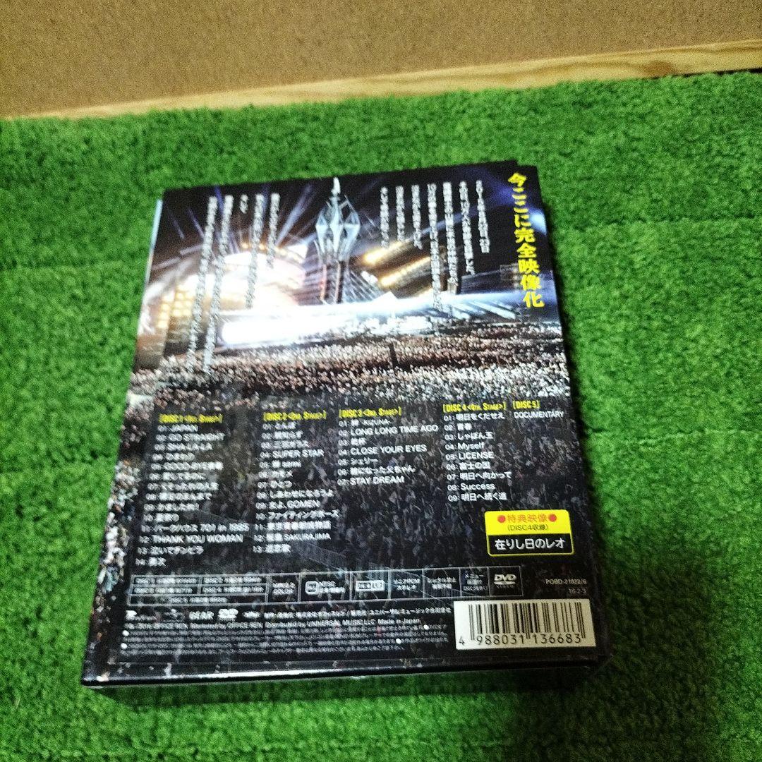 長渕 剛/富士山麓 ALL NIGHT LIVE 2015〈5枚組〉DVD