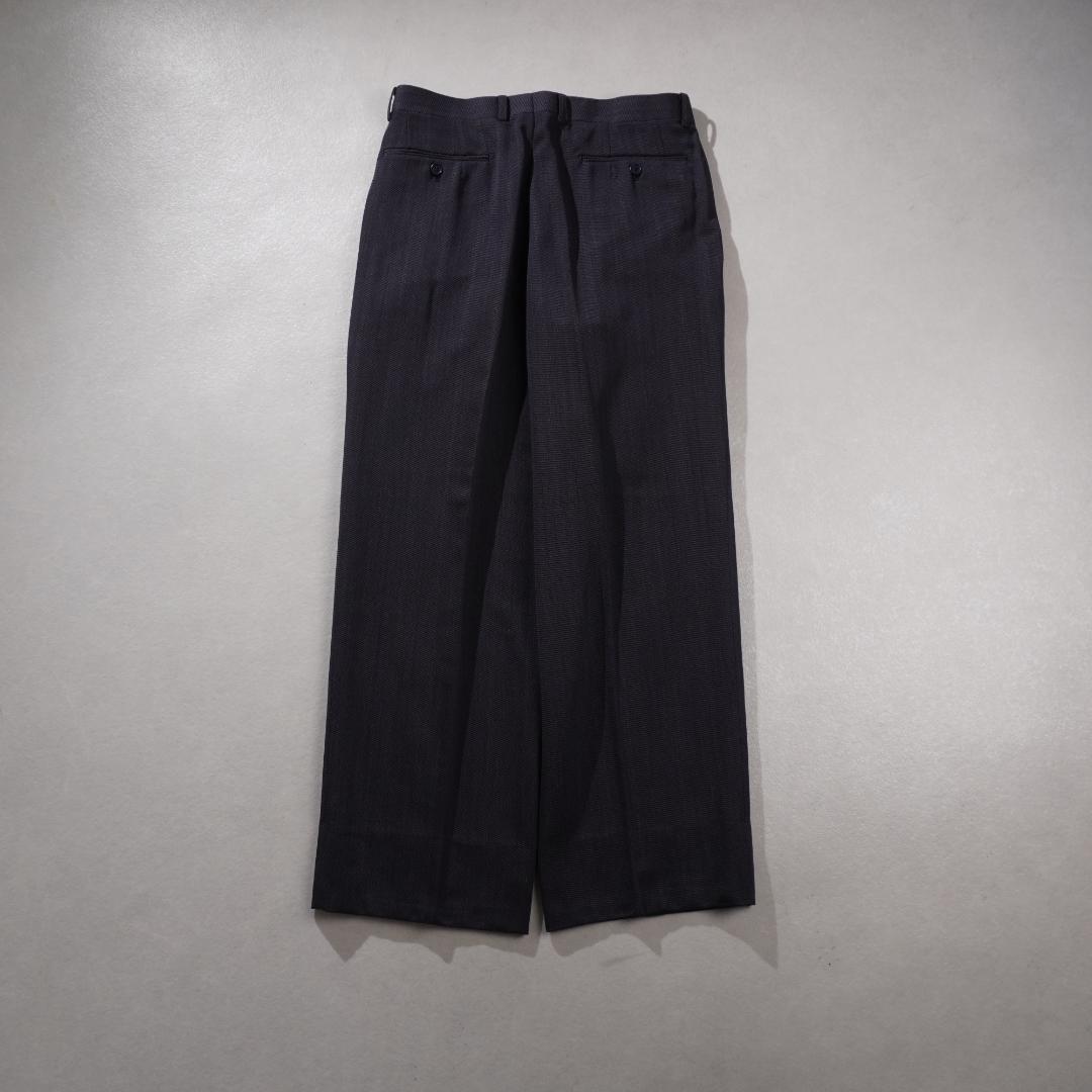 LANVIN ダブルセットアップスーツ フォーマル ダークグレー/EZ184