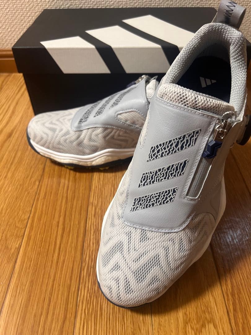 アディダスコードカオス25 boa 新色グレー26.5cm