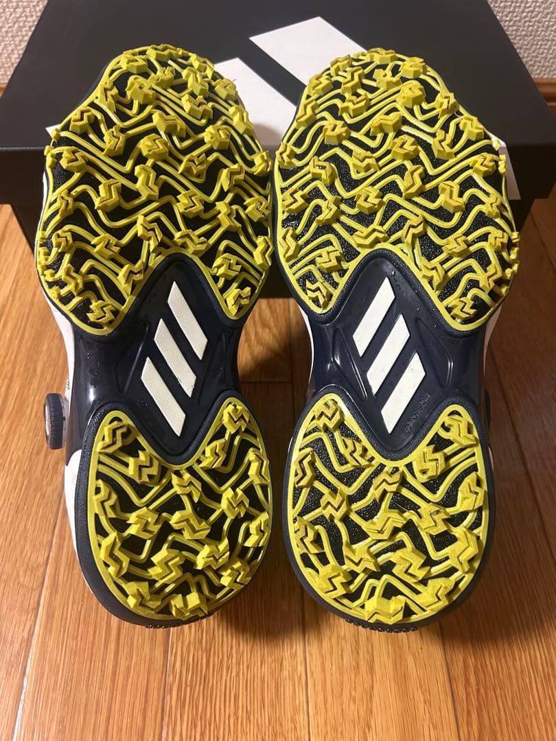 アディダスコードカオス25 boa 新色グレー26.5cm