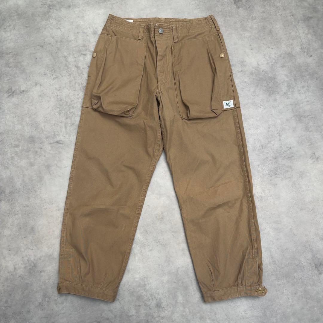 【ササフラス】Digs Crew Pants ディグスクルーパンツ S