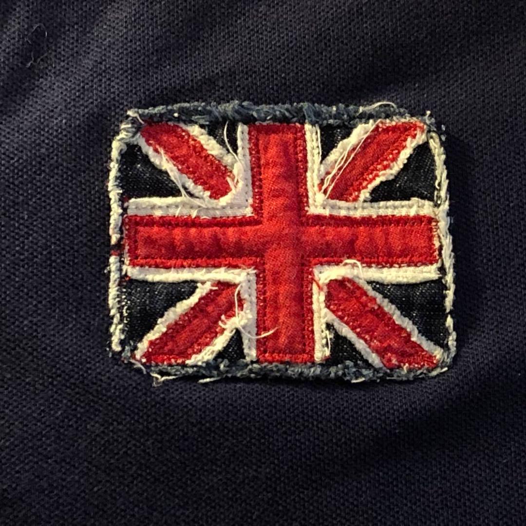 ラルフローレン ビッグポニー ジップパーカー ユニオンジャック リメイク Y2K