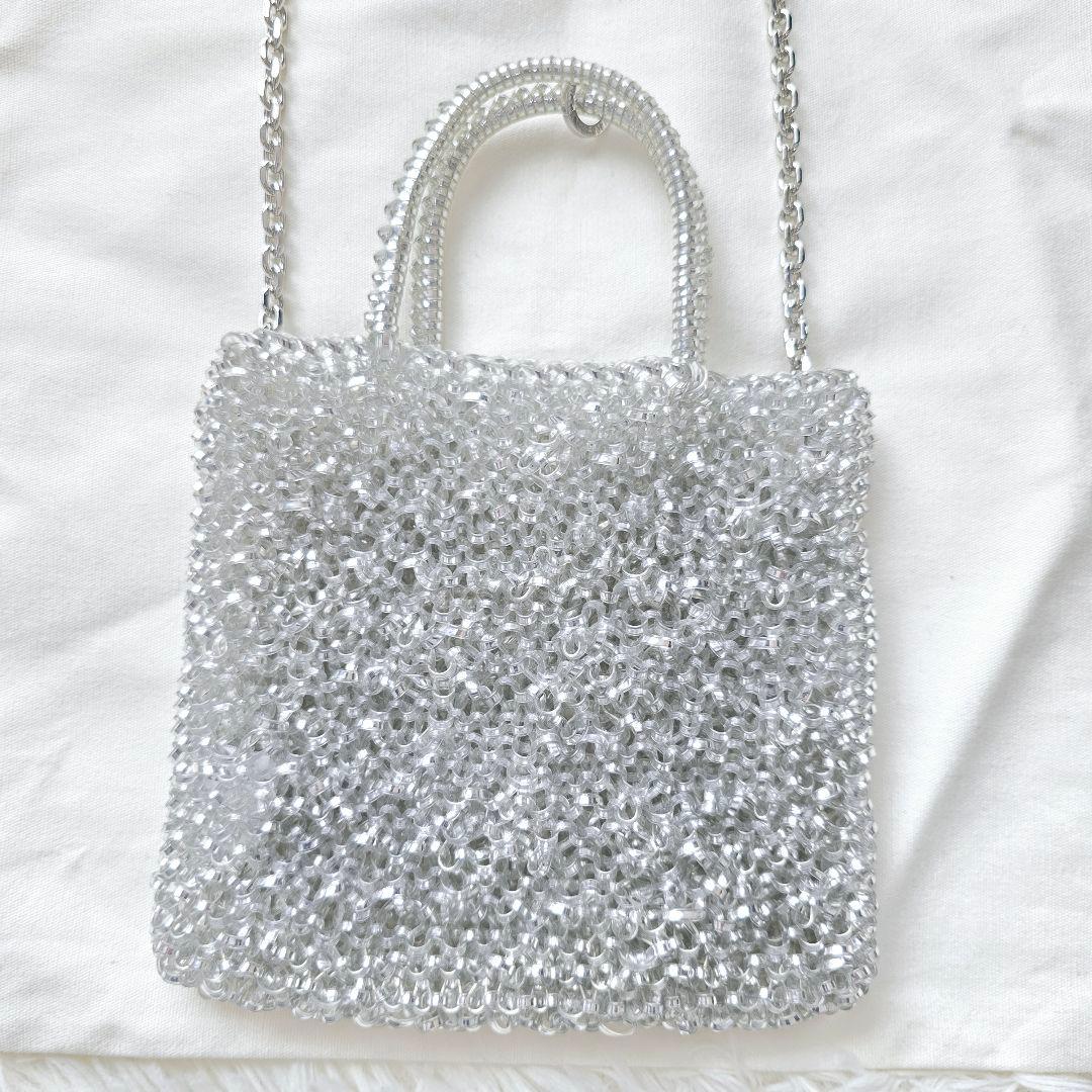 ANJU様✨アンテプリマ ミニアトゥーラ シルバー ショルダーバッグ