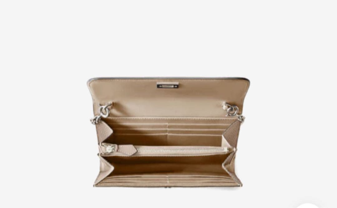 ボナベンチュラ　ベアトリーチェ ロング ウォレット シュリンクレザー