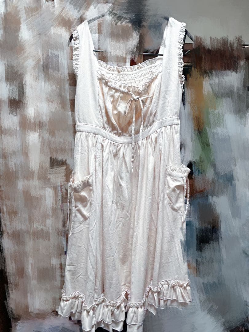 星箱Works スイートドリーム　ジャンパースカート　ベージュ　ロリータ