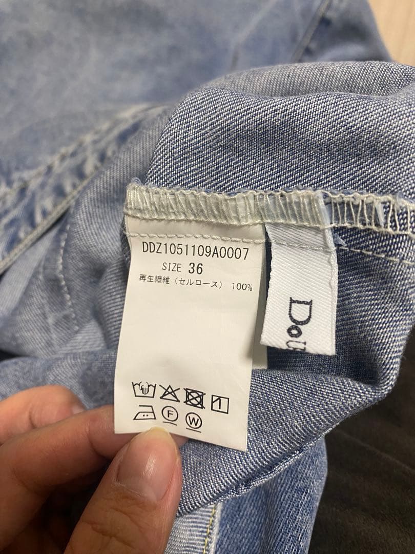 専用　DouDou テンセルデニムジャンスカ　36