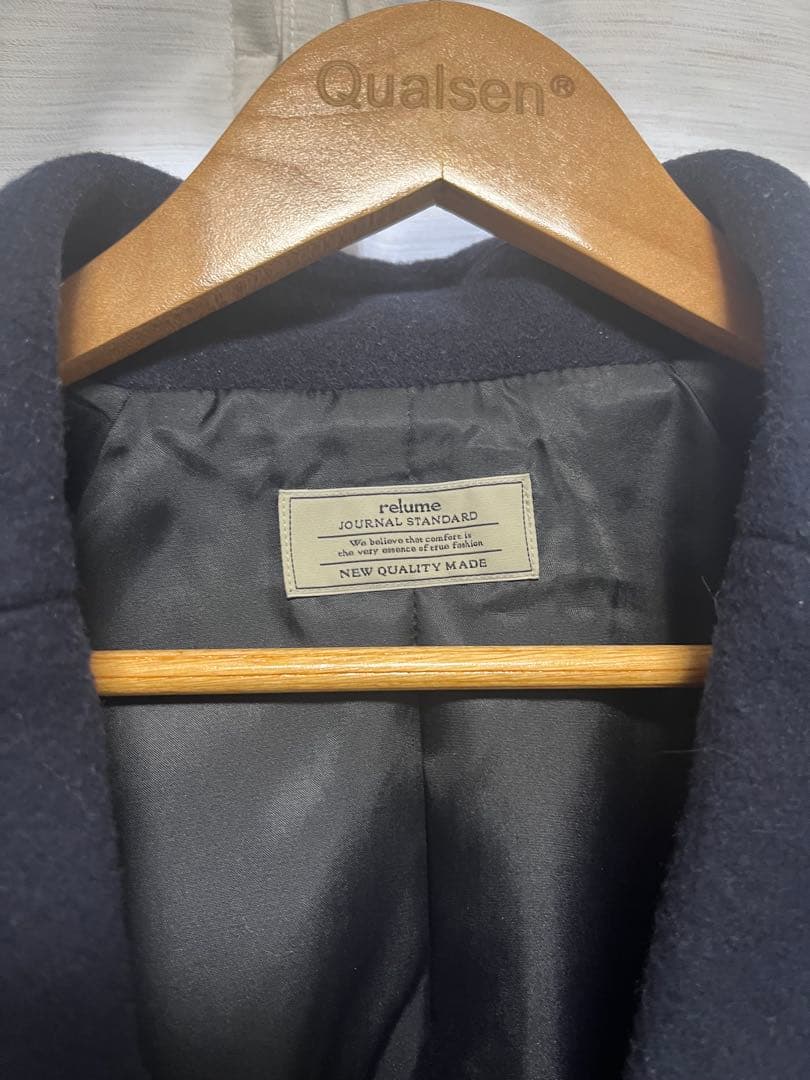 ジャーナルスタンダードレリューム 尾州ウールスーパー100モッサPコート