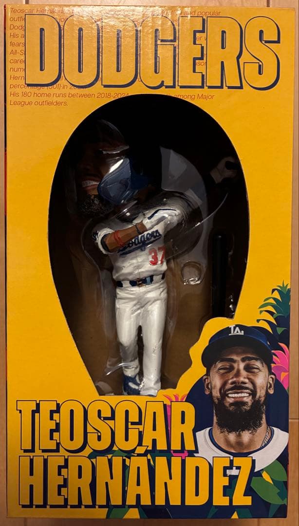 ★ドジャース ボブルヘッド #37 テオスカー・ヘルナンデス