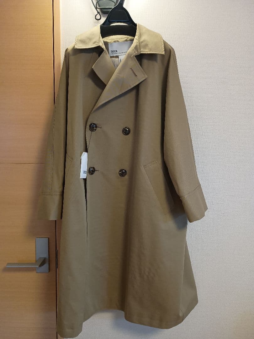 ティッカ　テントライン　トレンチコート　25SS 　新品タグ付き　試着のみ