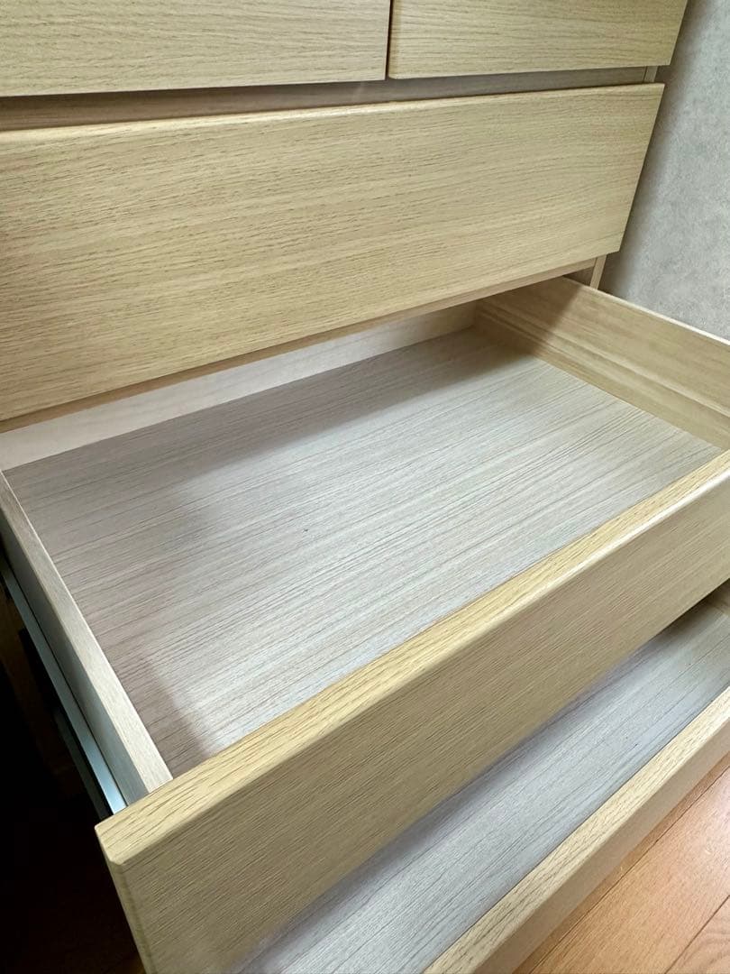 ニトリ　ワードローブ　クローゼット　アーデル　（ベージュ）