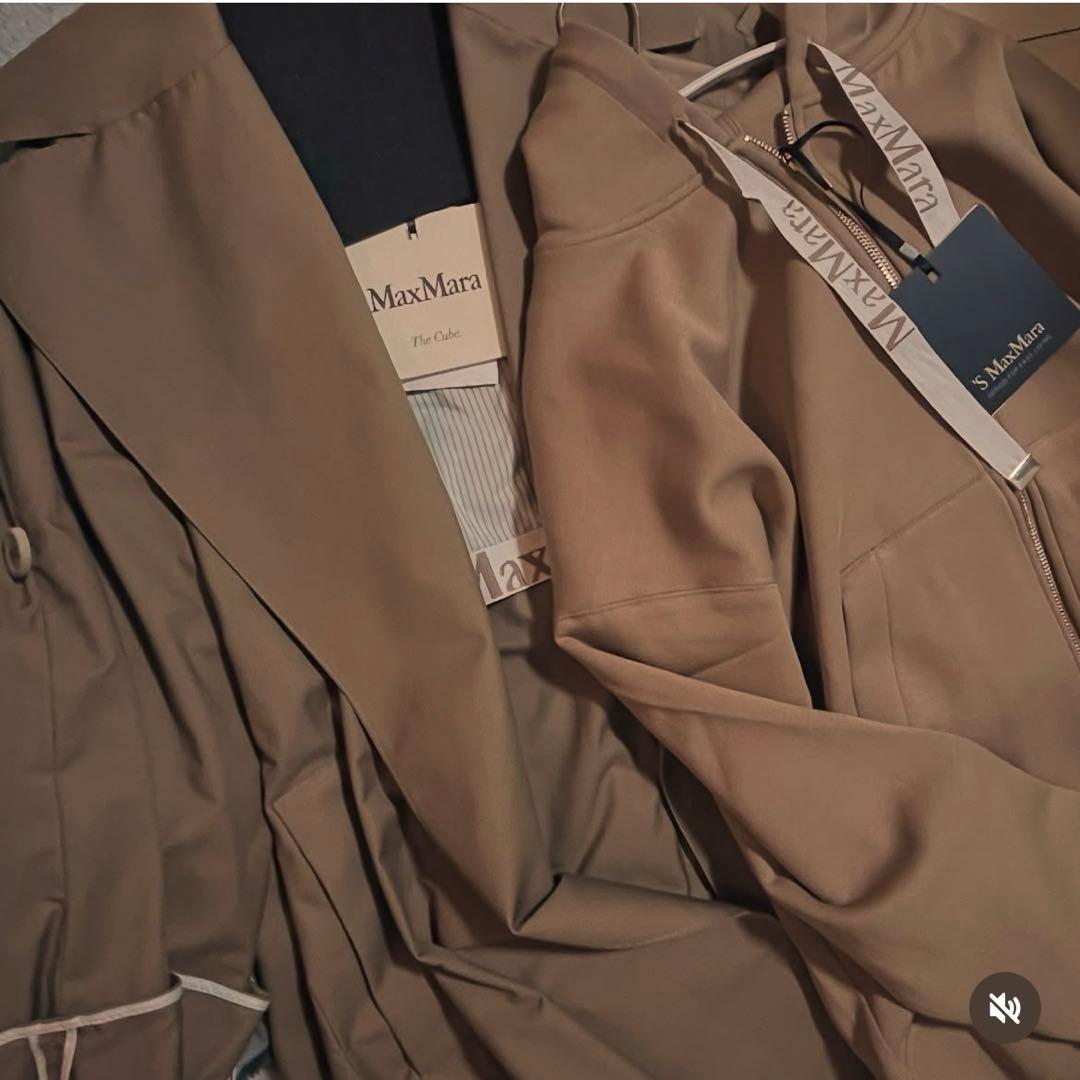 おがちゃん　s Max Mara キャラメル　トレンチコート 38