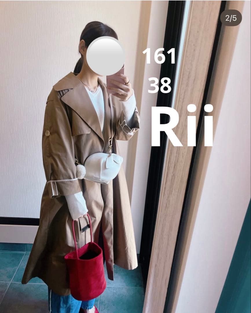 おがちゃん　s Max Mara キャラメル　トレンチコート 38