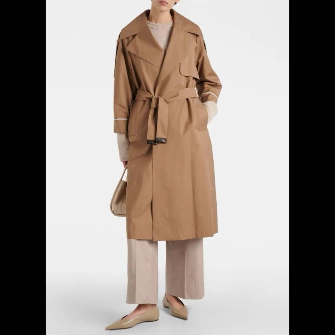 おがちゃん　s Max Mara キャラメル　トレンチコート 38