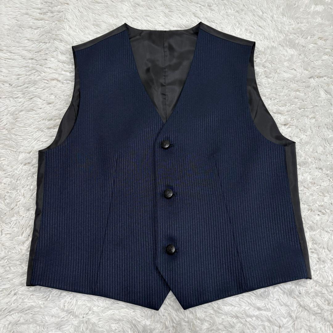 【完品！フォーマル5点】ワンダーファクトリー 卒服 160 キッズ ネイビー