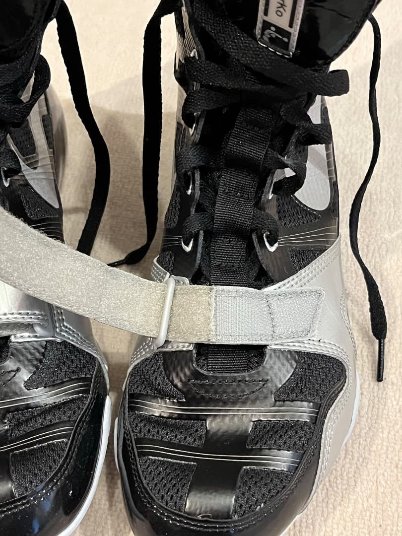 NIKE(ナイキ) ボクシングシューズ　ハイパーKO/ブラック×シルバー