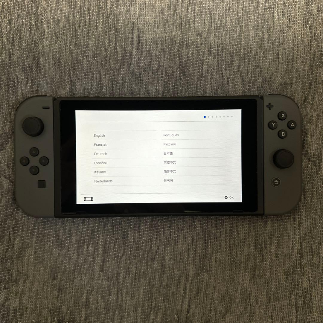 ほぼ未使用 ★ Nintendo Switchグレー 本体
