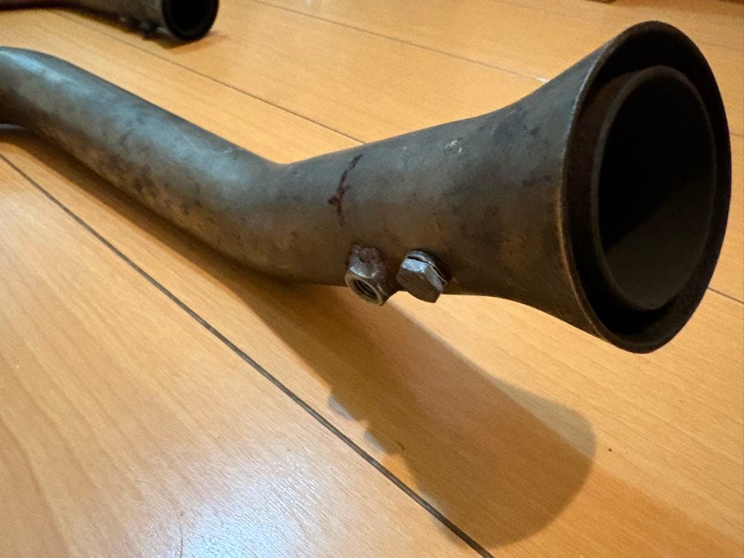 音聞けます‼️ハーレー　ショベルヘッド　マフラー　ワンオフ