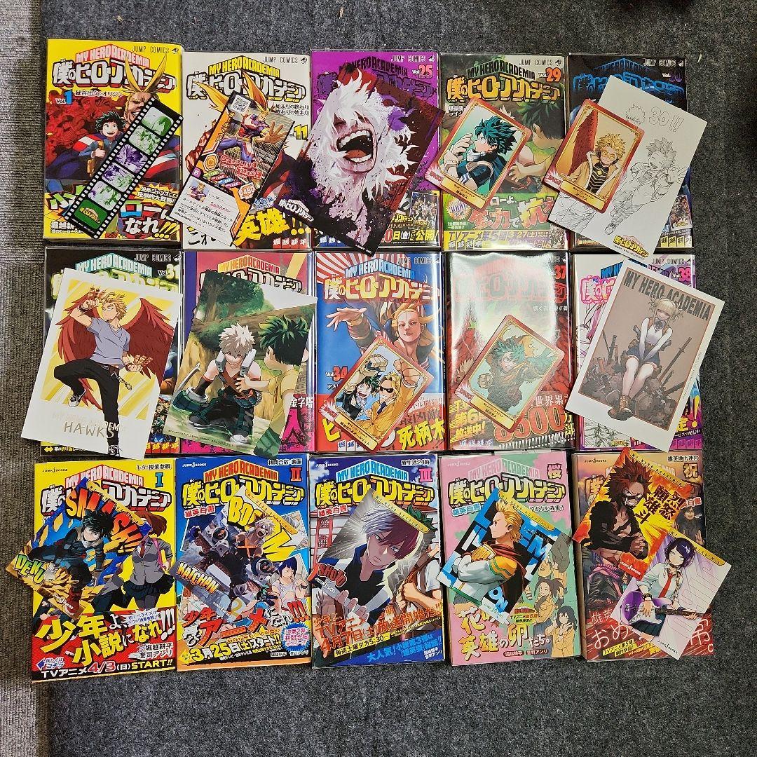 全て初版帯付き 僕のヒーローアカデミア1～38巻 ヴィジランテ全巻