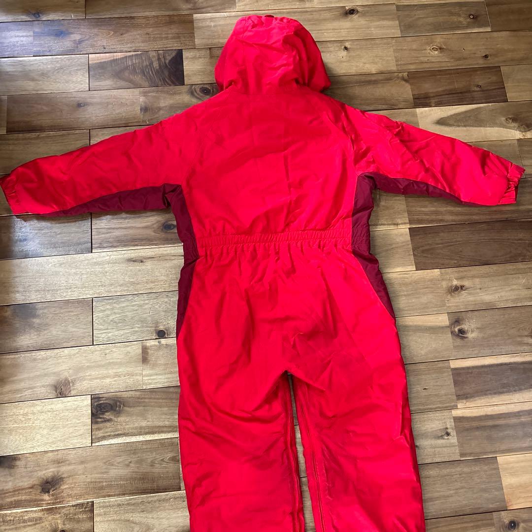 mont-bell スキーウェア レッド つなぎ　120