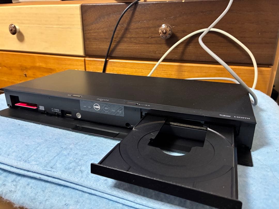 【専用】SHARP 2B-C10BW1 ブルーレイディスクレコーダーリモコン付き