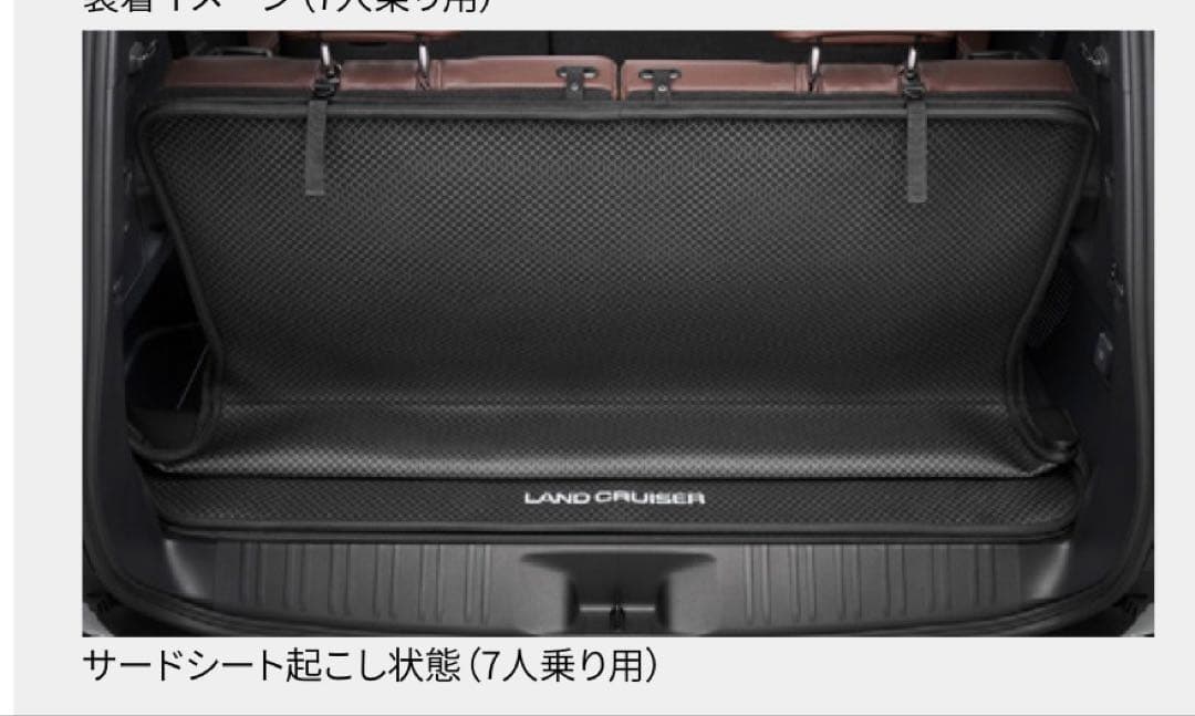 【新品】ランドクルーザー250 ラゲージマッド