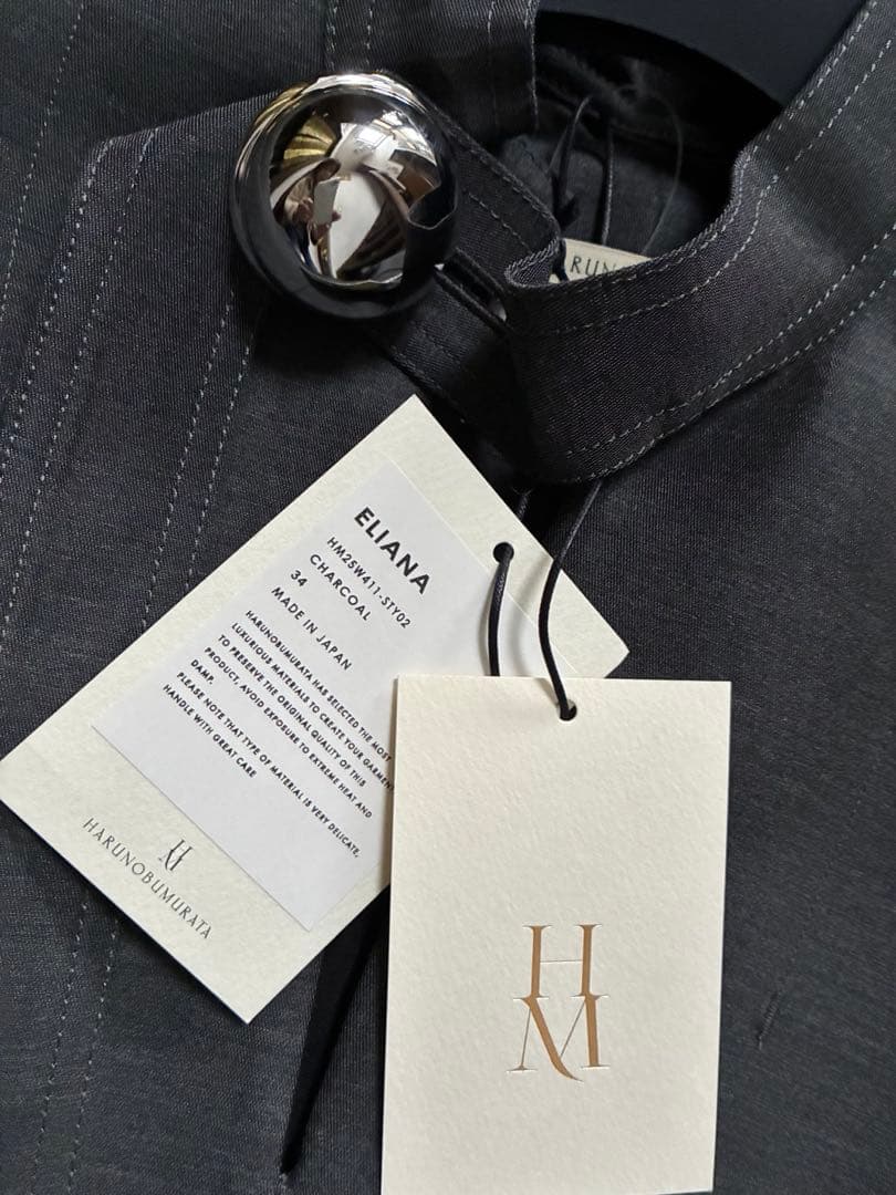 専用出品HARUNOBUMURATA ELIANA チャコール　34 新品