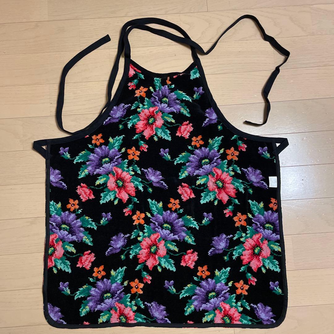 FEILER フェイラー シュニール織 エプロン ポピーズ