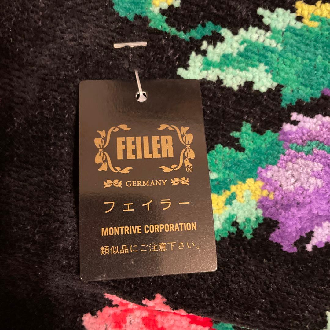 FEILER フェイラー シュニール織 エプロン ポピーズ