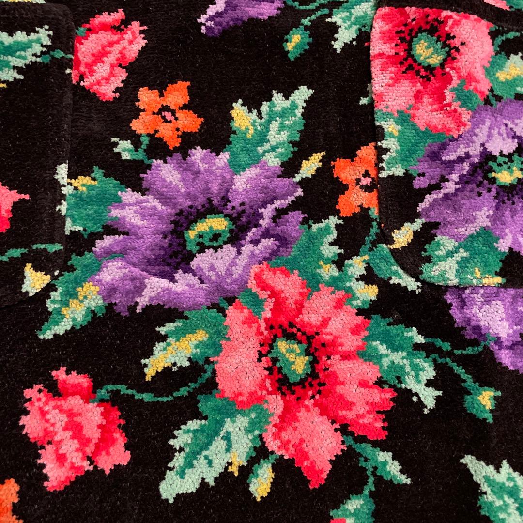 FEILER フェイラー シュニール織 エプロン ポピーズ